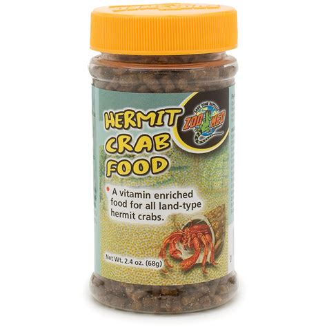 Nutrient content Many hermit crab food pellets are infused with essential vitamins and minerals, making it easy to ensure that your hermit crab is getting the nutrients it needs. . Hermit crab food